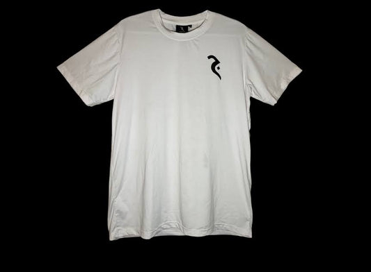 White Athletic Short Sleeve Shirt