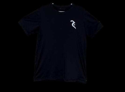 Black Athletic Short Sleeve Shirt