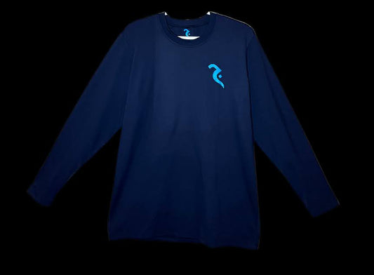 University Blue Athletic Long Sleeve Shirt