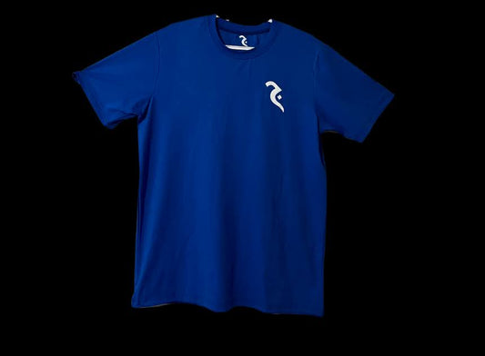 Blue Athletic Short Sleeve Shirt